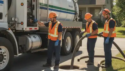 Septic pumping service in Bakersfield, CA for residential plumbing repair needs