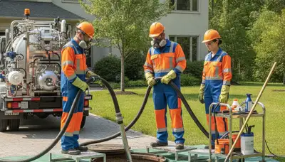 Septic tank cleaning service in Bakersfield, CA by On Call Plumbers