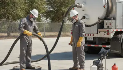 Septic tank cleaning service in Bakersfield, CA by On Call Plumbers